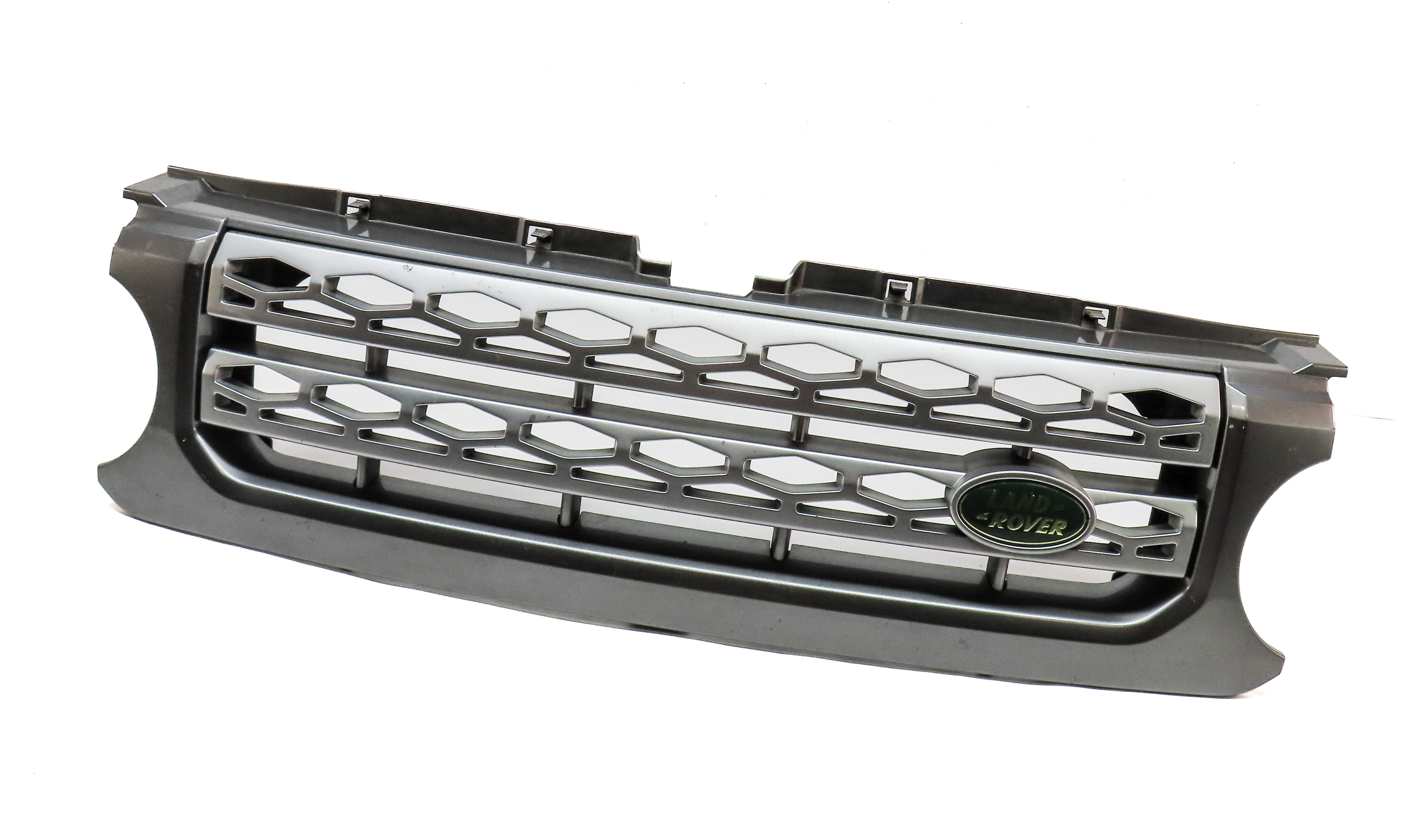2010-2013 LAND ROVER LR4 - FRONT UPPER HOOD CENTER AIR VENT GRILLE (Grey) — exact item pictured